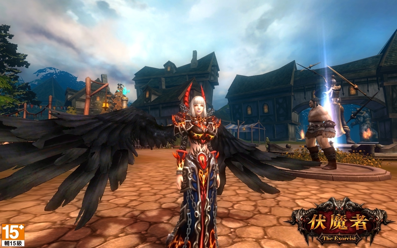 8墮落天使的黑色羽翼，可大幅提升玩家的物防與攻擊上限。