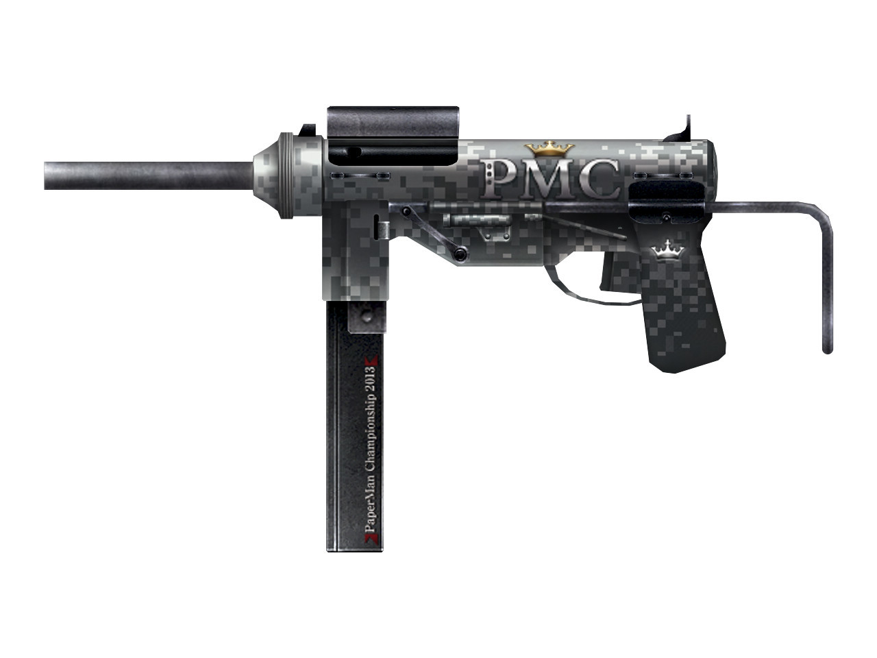 圖七、傳說中的威猛加油槍M3_Greasegun(P.M.C.大賽版)