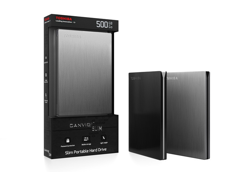 Toshiba行動硬碟 Canvio Slim 500GB