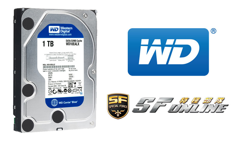 5_參加《SF Online》週年慶活動就有機會獲得WD Black 1TB HDD硬碟與特殊獎勵