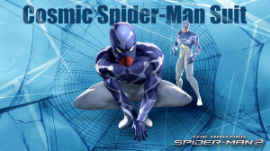 COSMIC SPIDER-MAN SUIT