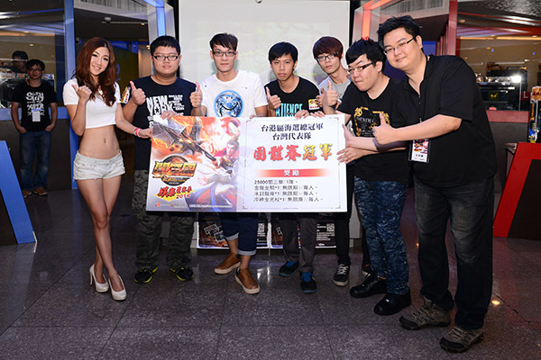 圖6：2014年《闇三國Online》娛樂星賽季東南亞區冠軍：浴血任務
