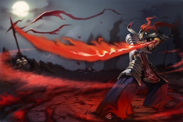 嗜血魔劍—卡托西被魔劍控制，是一名嗜殺成性同時絕望求死的劍客。