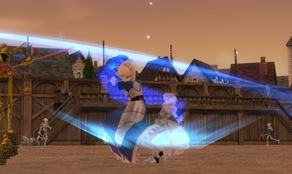 02-「風王結界」是將纏繞劍身的風把光的折射率改變，讓敵人產生無法看見劍身的錯覺，同時亦可以增強攻擊力