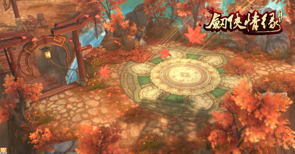 遊戲中真_場景-火紅楓葉的秋季